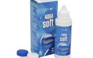 Раствор для контактных линз aqua soft