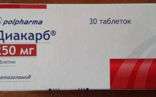 Инструкция по применению таблеток ацетазоламид и отзывы