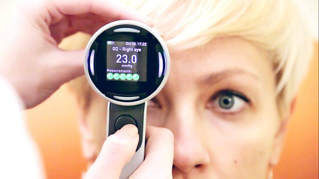 Как измеряют глазное давление? бесконтактный офтальмологический тонометр