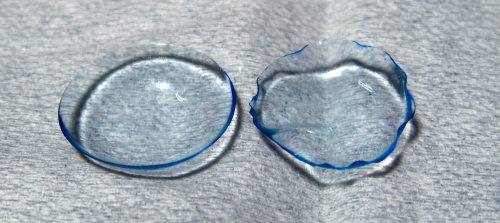 Линза порвалась можно ли носить. как быть, если повредилась контактная линза? причина no4. несоблюдение режима ношения