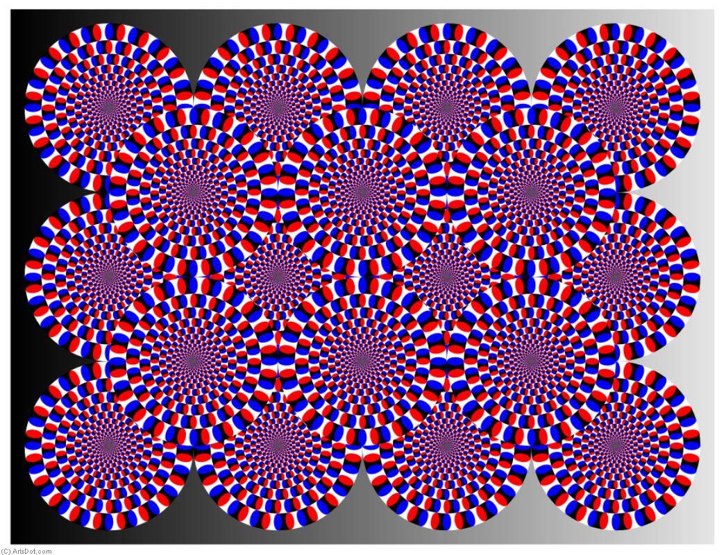 Обман зрения в картинках: иллюзия. смотреть картинки с оптическим обманом зрения. сложные картинки 3d с обманом зрения с ответами и пояснением