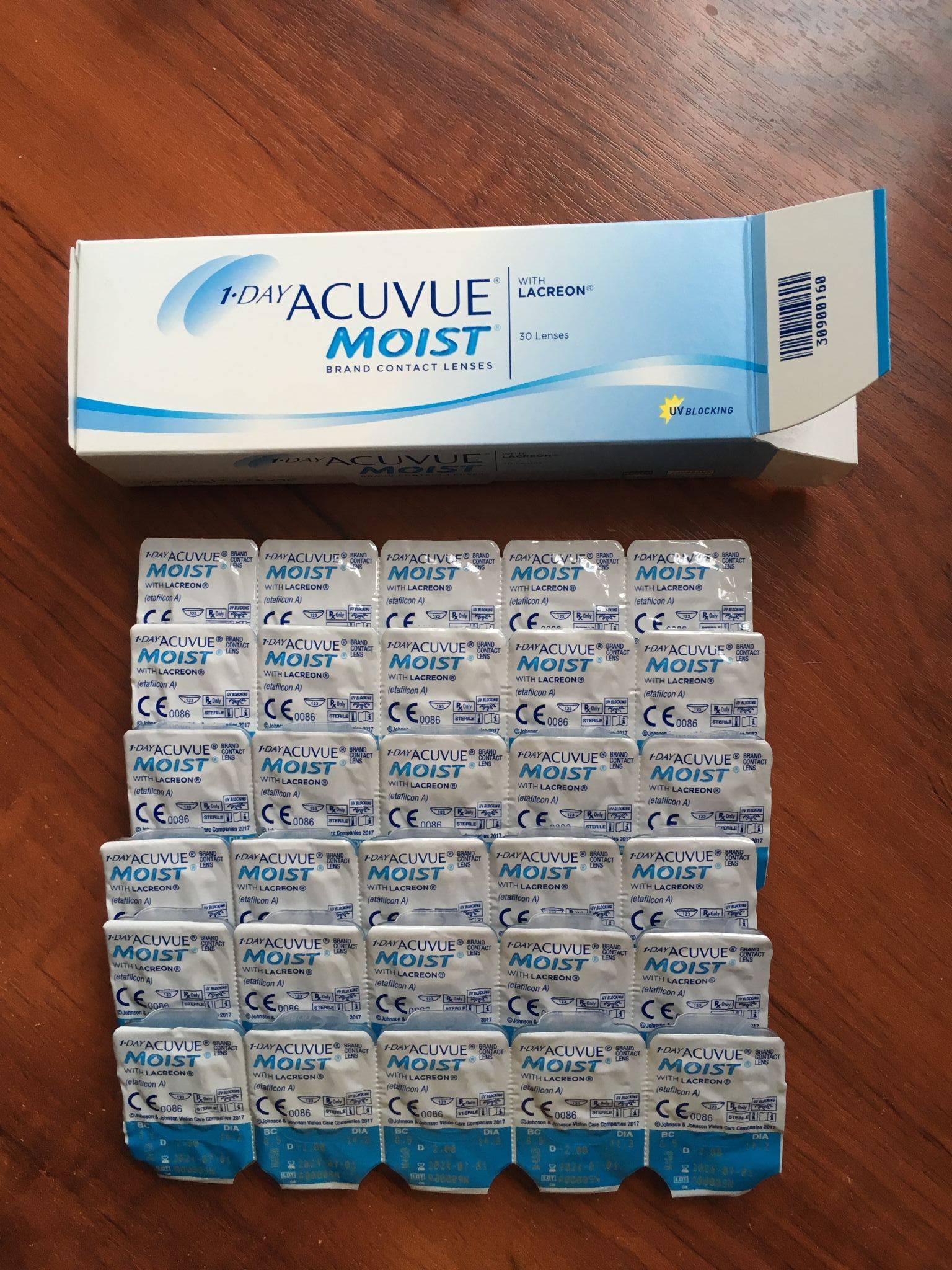 1 day acuvue moist: обзор контактных линз акувью мойст с отзывами и ценами
