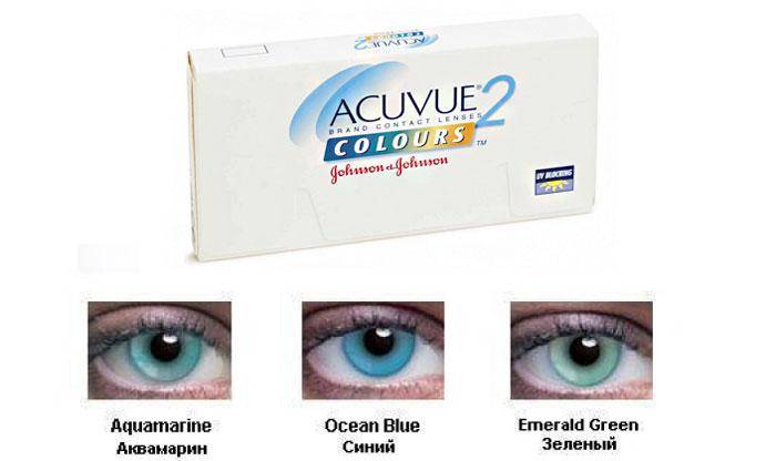 Оттеночные линзы acuvue 2 colours: обзор моделей и отзывы покупателей