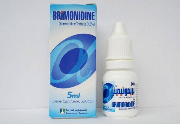 Бримонидин (бримо) (капли для глаз при глаукоме)