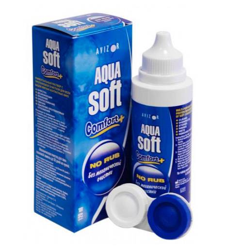 Aqua soft раствор для линз обзор цена отзывы