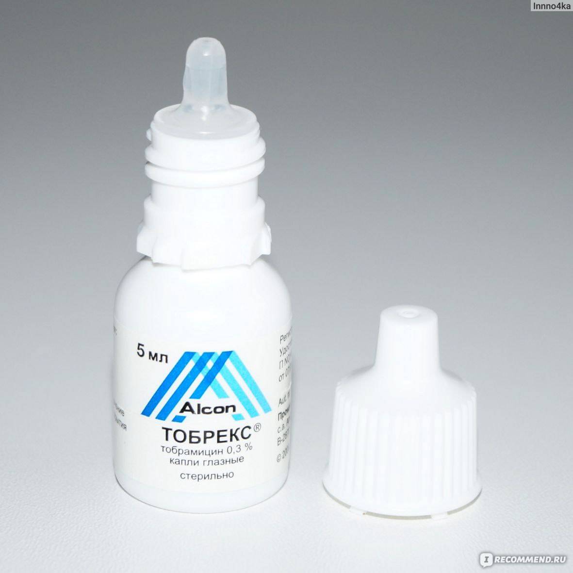 Тобрамицин - глазные капли: инструкция по применению антибиотика
