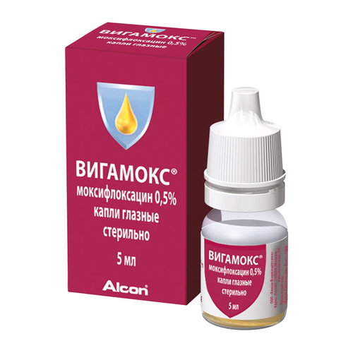 Вигамокс (глазные капли): инструкция по применению, аналоги и отзывы, цены в аптеках россии
