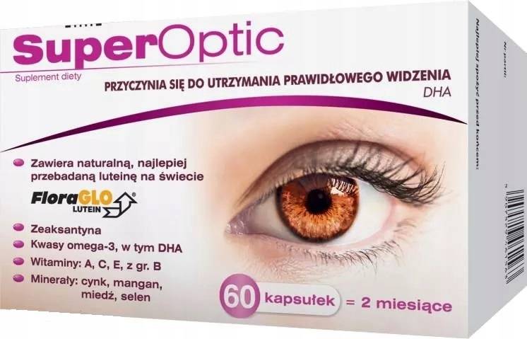Витамины супероптик — источник здоровья ваших глаз