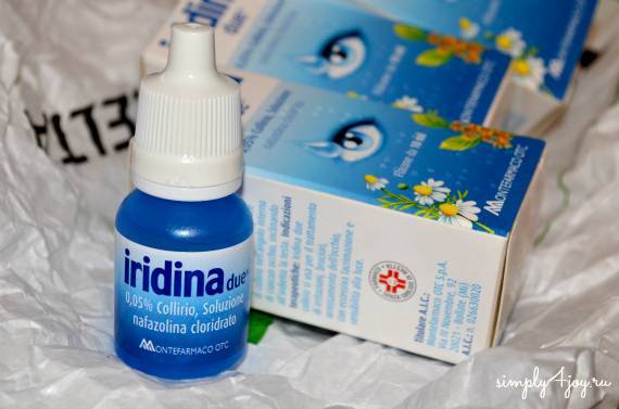 Iridina капли для глаз: инструкция по применению, отзывы