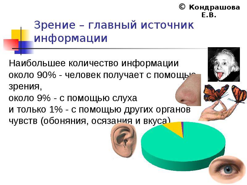 Урок 3: виды информации - 100urokov.ru