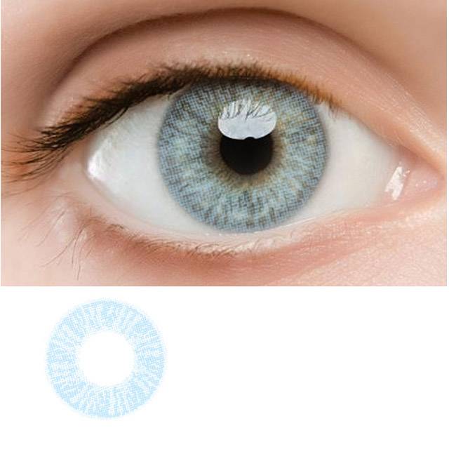 Линзы для карих глаз цветные – разные цвета не для зрения