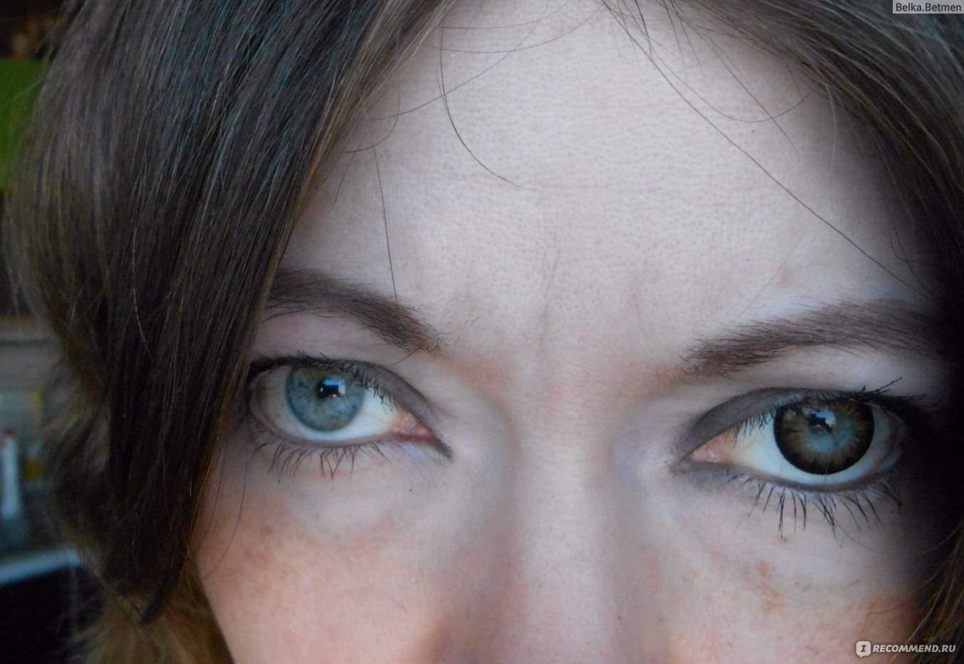 На карие глаза голубые линзы: будет ли смотреться естественно