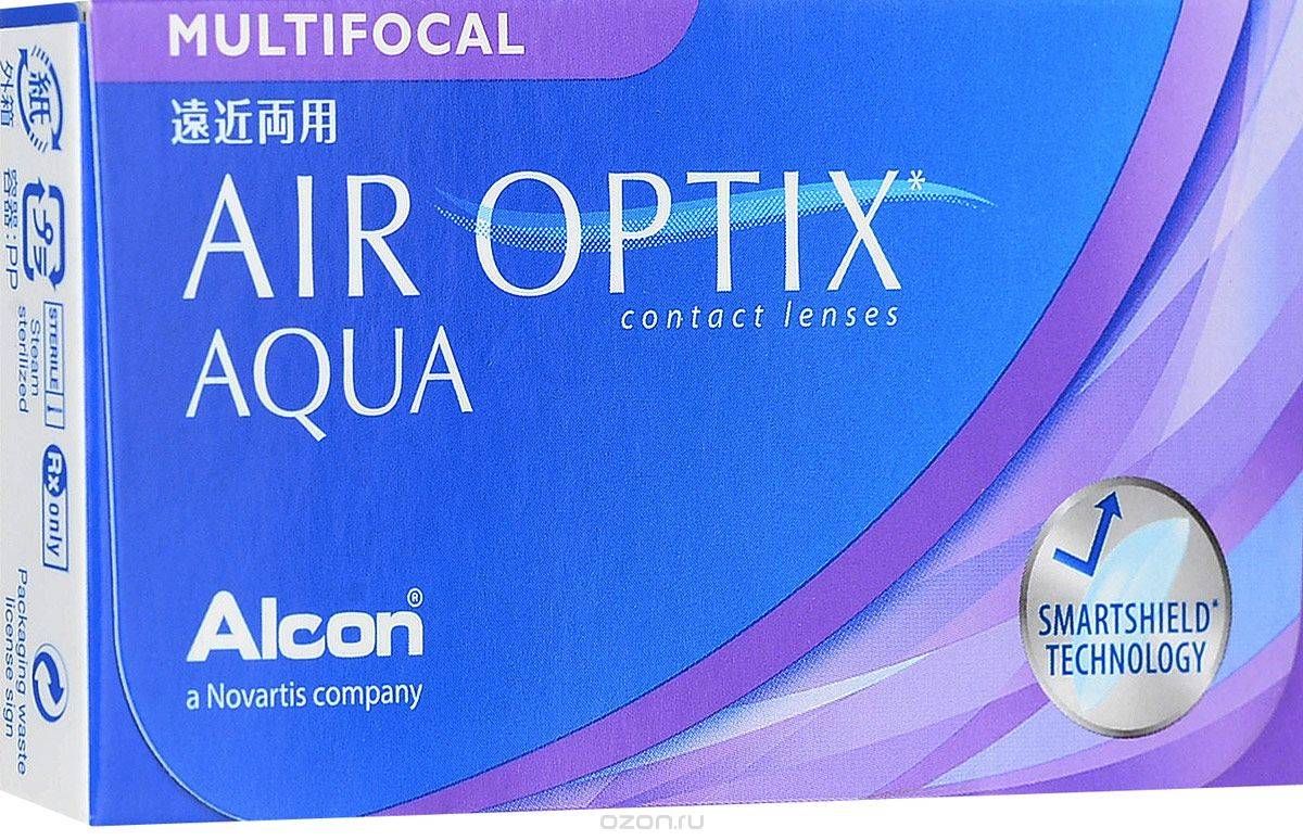 Особенности контактных линз air optix