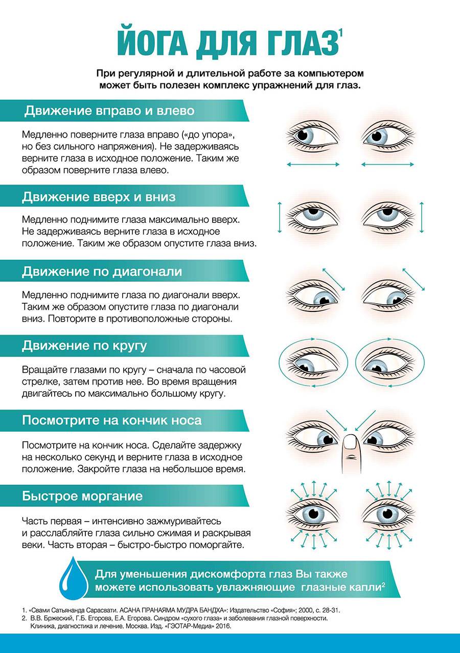 Гимнастика для глаз. как улучшить зрение