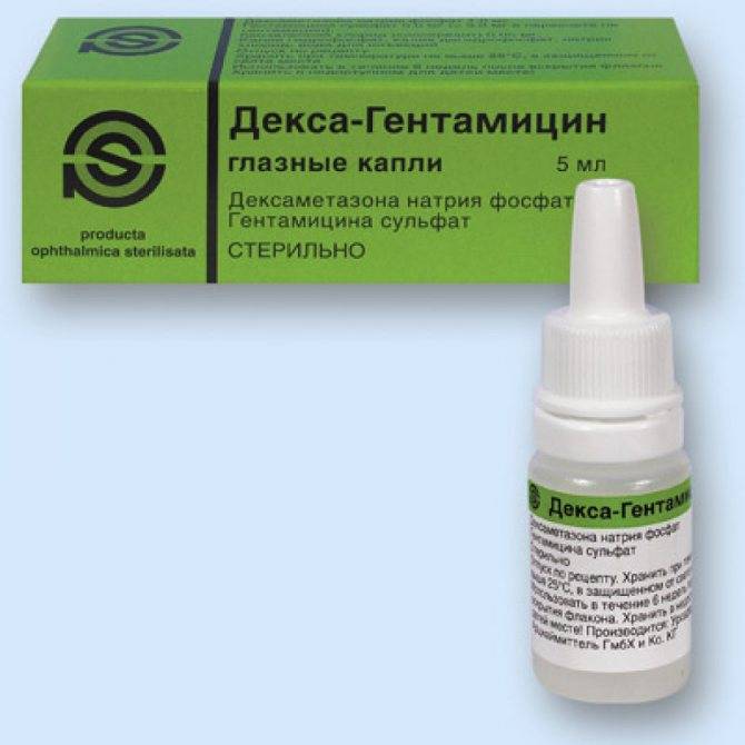 Дексагентамициновые глазная мазь | глазной.ру