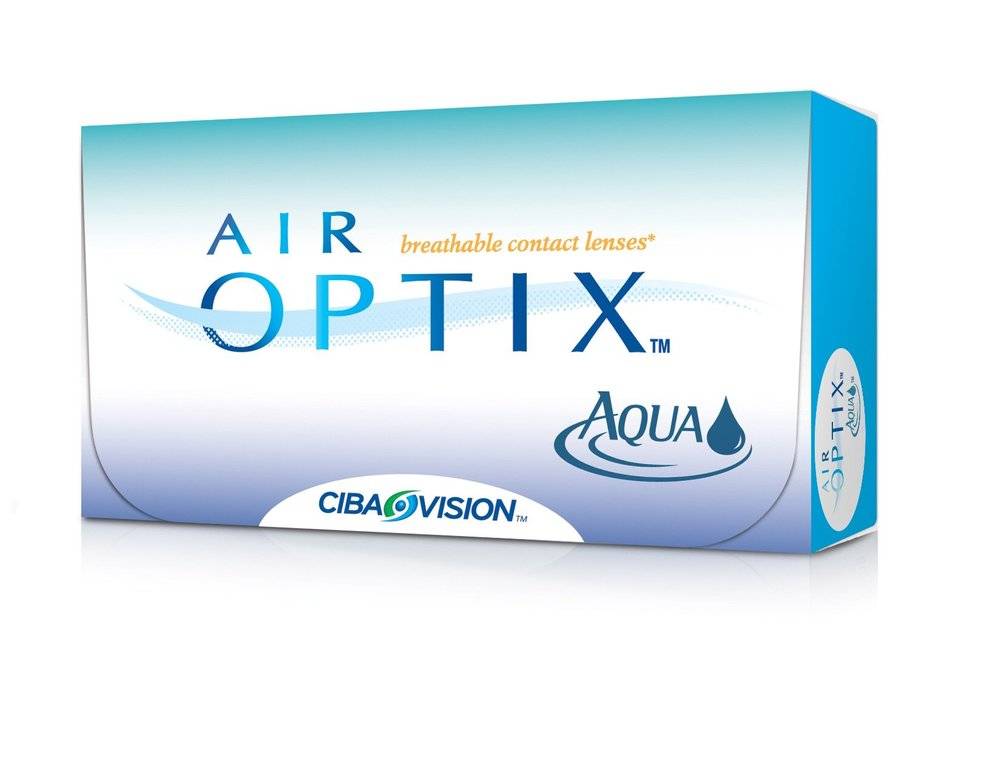 Линзы "air optix": описание, преимущества, цены