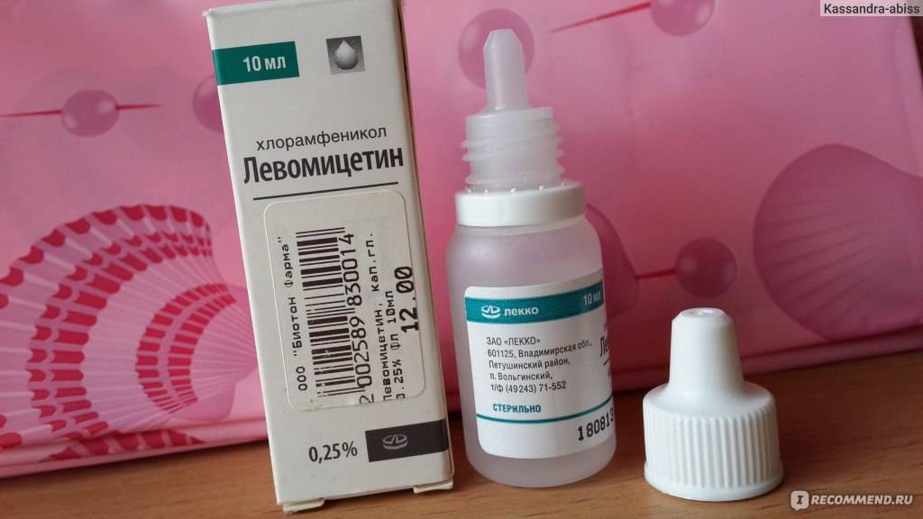 Левомицетин капли глаз 0.25% по 10 мл во флак - 16085: инструкция + цена в аптеках