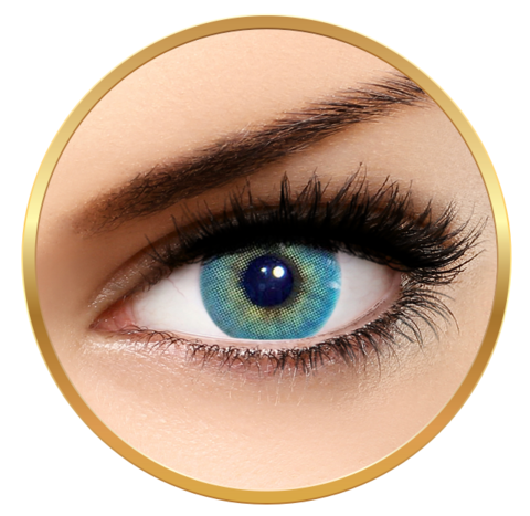Цветные линзы для карих глаз: голубые, серые, зеленые и как подобрать
