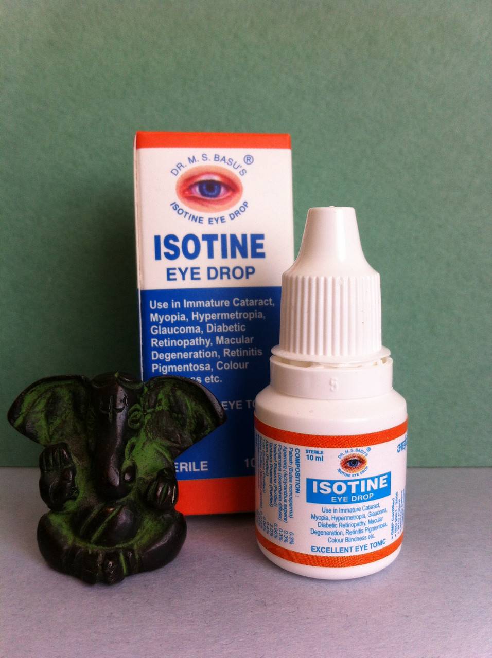 Глазные капли  "айсотин" 10 мл. isotine eye drop купить в москве