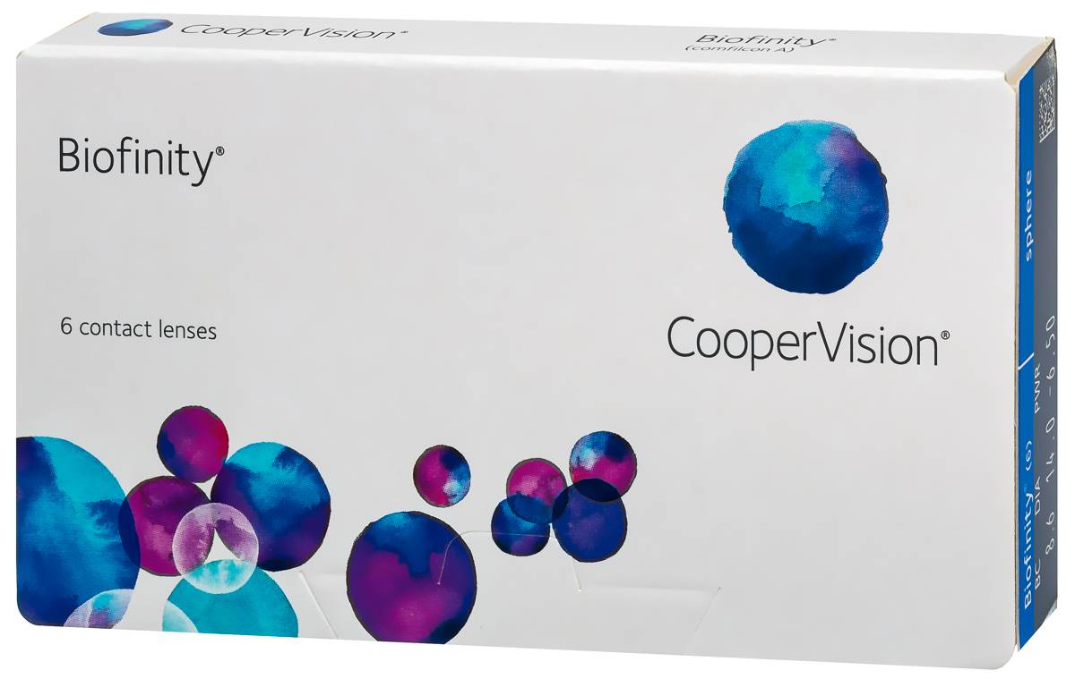Biofinity - обзор контактных линз, отзывы