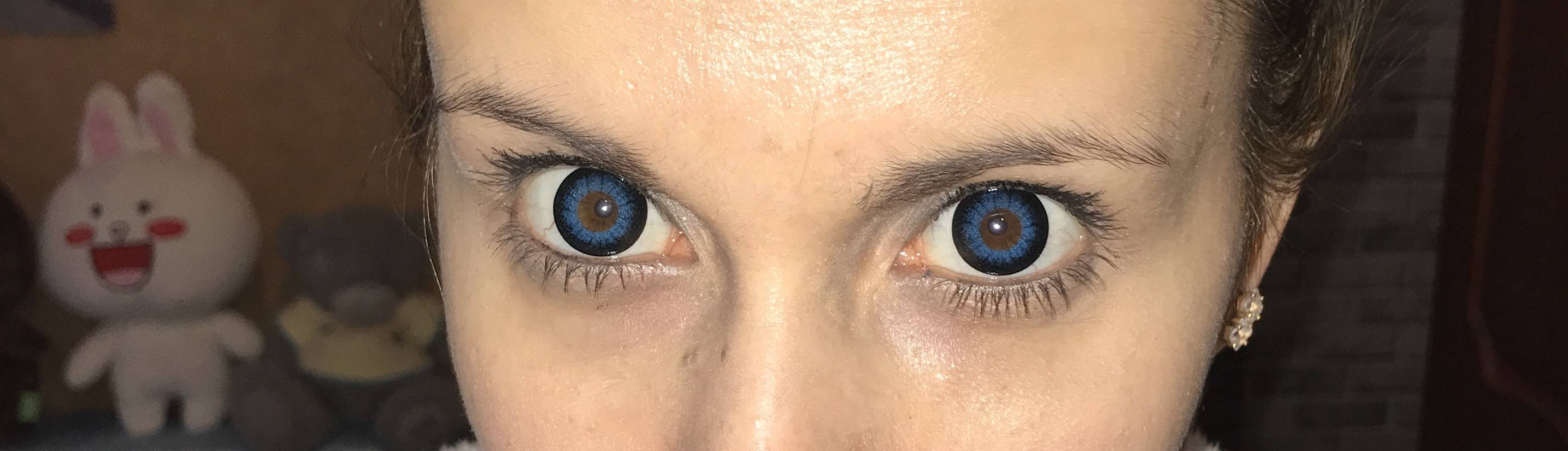 Как подобрать цветные линзы для карих глаз