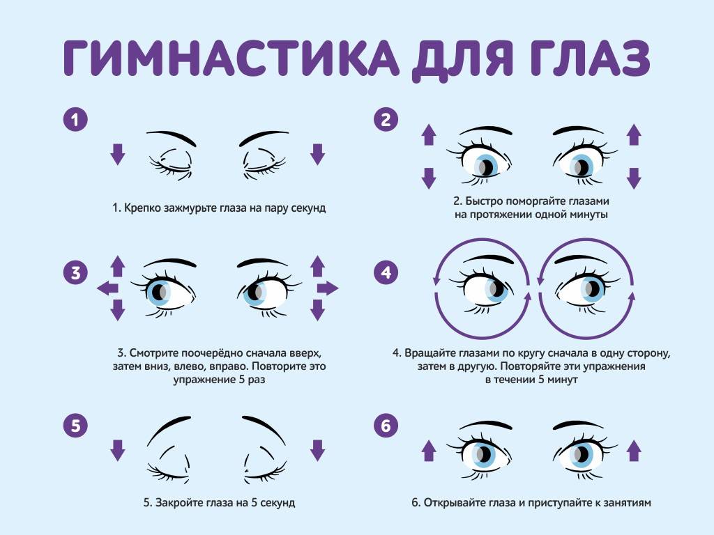Массаж глаз для восстановления зрения