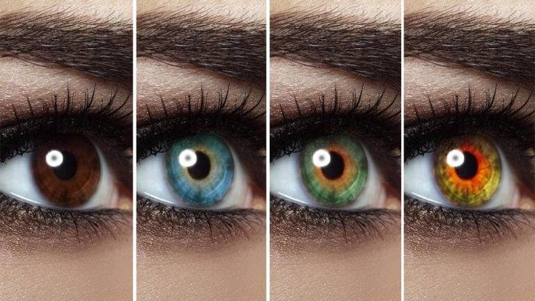 Голубой цвет глаз - значение, особенности