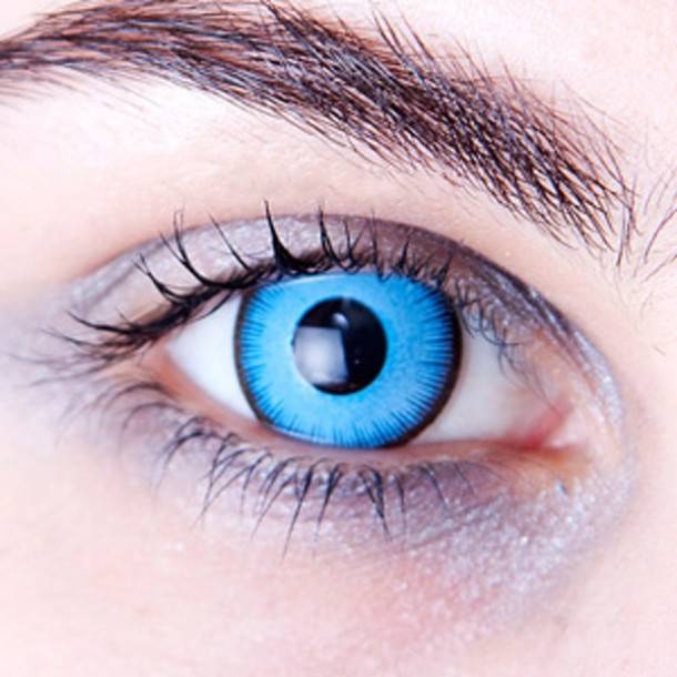 Линзы голубые на карие глаза: виды синих контактных - блеск, преображение, диоптрии, особые случаи, цветные пленки для любых глаз