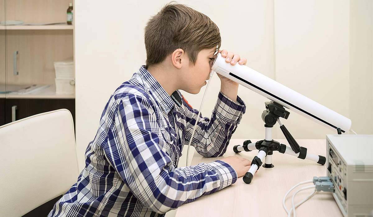 Аппаратное лечение глаз у детей