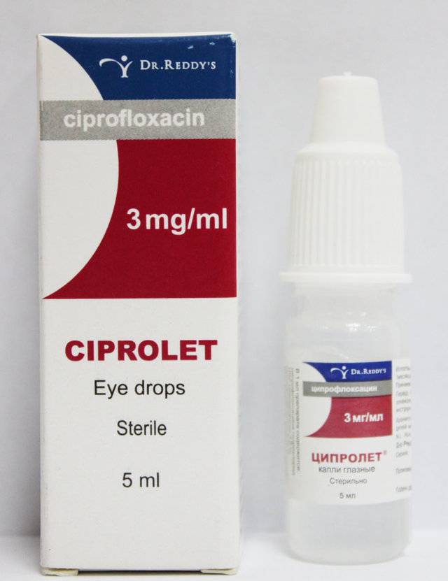 Ципролет — капли глазные: инструкция по применению, отзывы о лечении детей, аналоги и цены