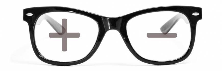 Какие очки выбрать при дальнозоркости: плюс или минус?