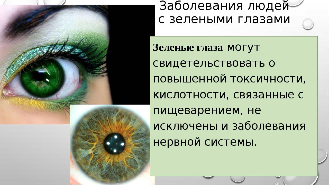 Зеленые глаза у мужчин значение