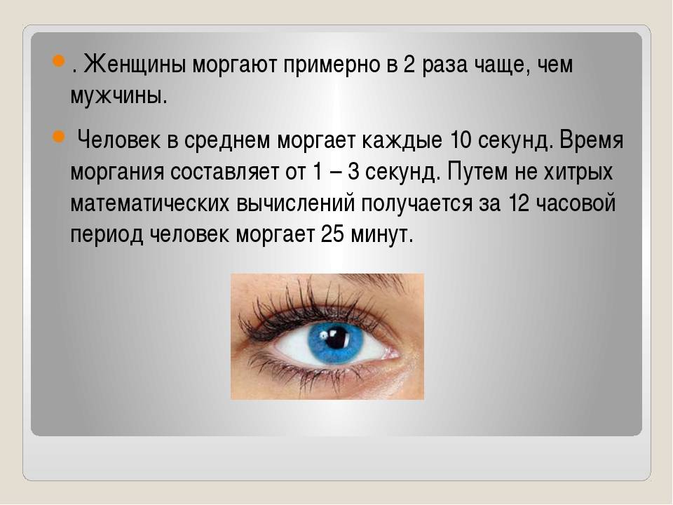 Частое моргание глазами у взрослых лечение