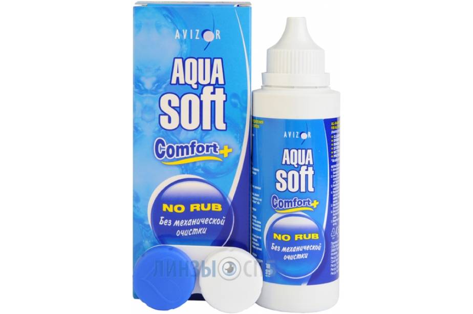 Раствор для контактных линз avizor aqua soft comfort+ — отзывы