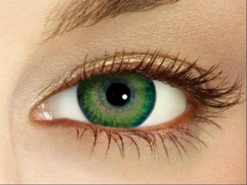 Как подобрать цветные линзы в зависимости от своего цвета глаз