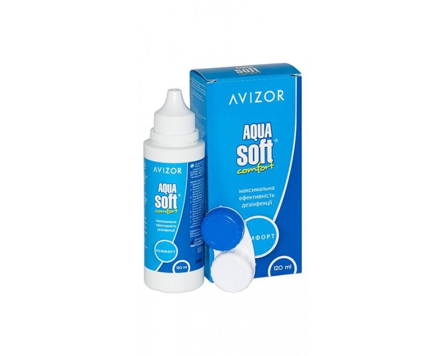 Раствор для контактных линз avizor aqua soft comfort+