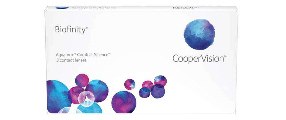 Контактные линзы biofinity cooper vision: обзор моделей и отзывы покупателей