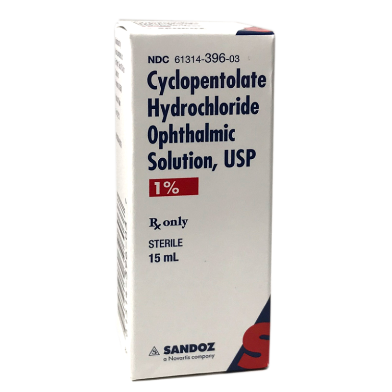 Циклопентолат (cyclopentolate) - глазные капли циклопентен, циклопентолата гидрохлорид
