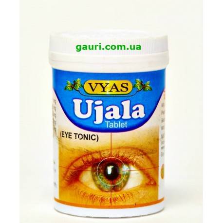 Тоник для глаз уджала (ujala) vyas, 100 таблеток