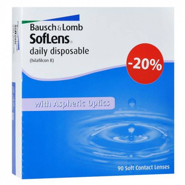 Soflens daily disposable - стоит ли покупать?
