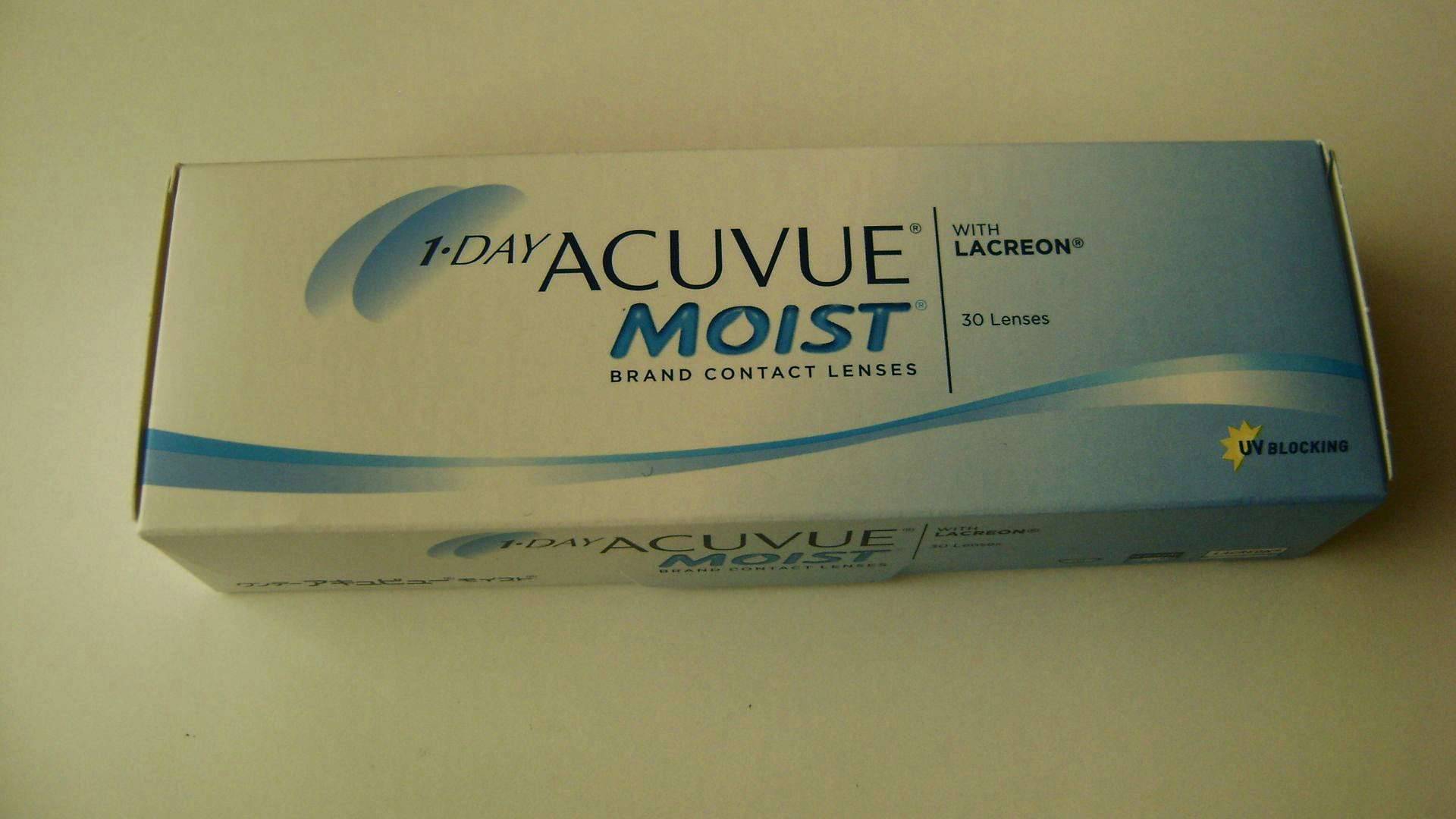 1 day acuvue moist - обзор контактных линз