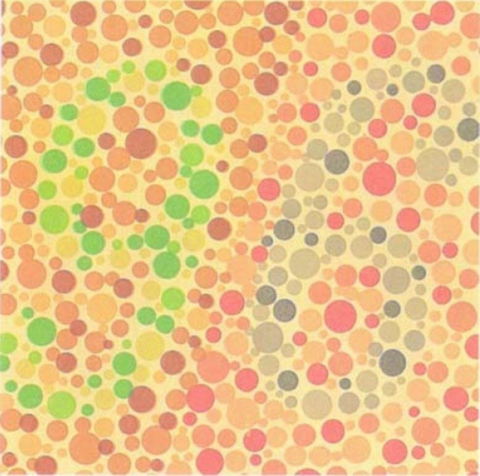 Таблица рабкина с ответами - тест на зрение цветовосприятие, цветоощущения, как выучить полихроматические для водителей, книга для дальтоников