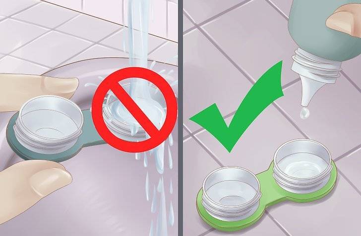 Чистка контактных линз. как правильно промыть контактные линзы чем можно почистить контактные линзы