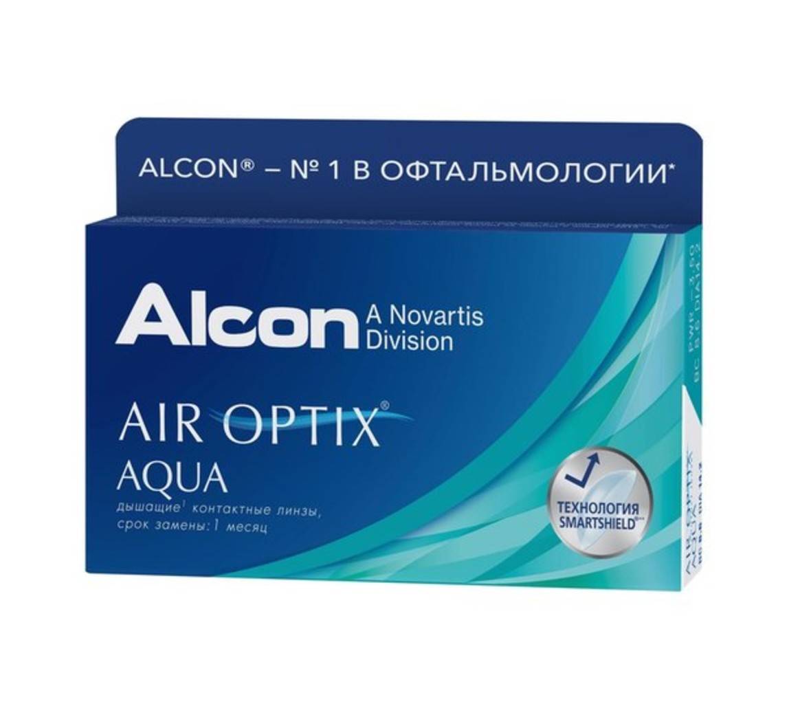 Особенности контактных линз air optix