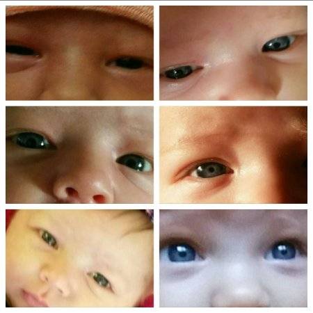 Цвет глаз у новорожденных. когда меняется, во сколько формируется окончательно, возраст, какой бывает: карий, синий, голубой