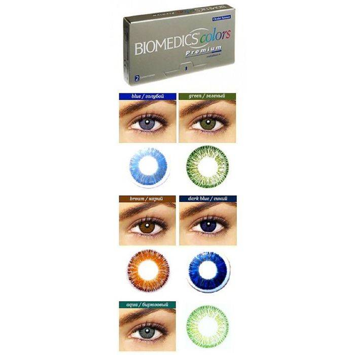 Оттеночные цветные линзы контактные с диоприями для глаз, фото до и после, для голубых, без, как выбрать