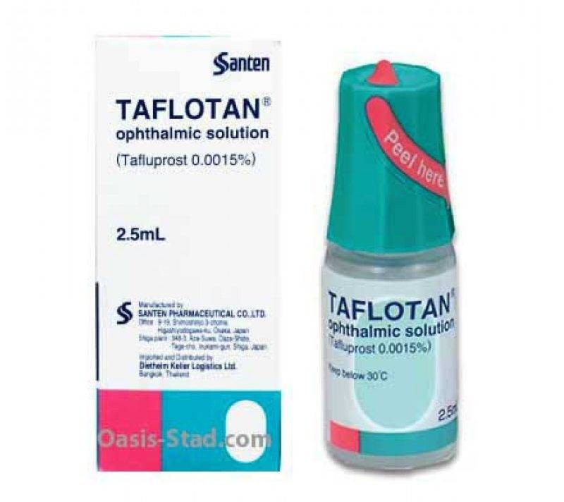 Тафлотан: глазные капли – инструкция по применению, цена, отзывы