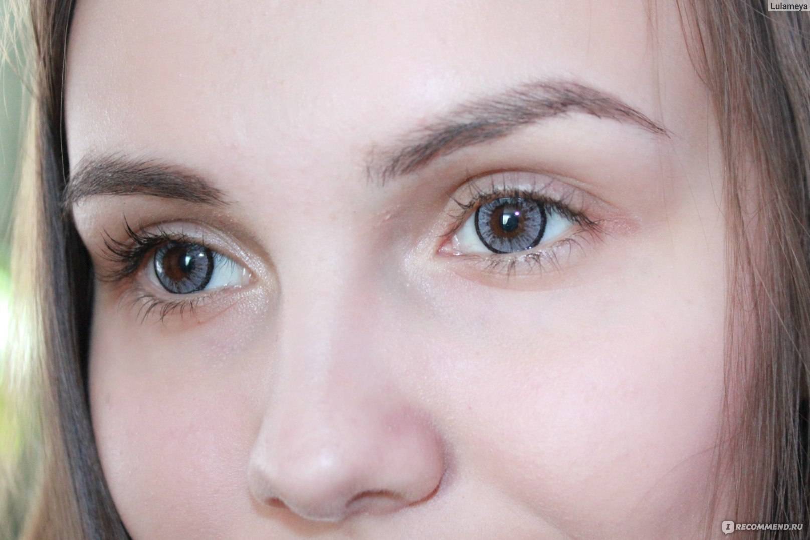 Линзы голубые на карие глаза: виды синих контактных - блеск, преображение, диоптрии, особые случаи, цветные пленки для любых глаз