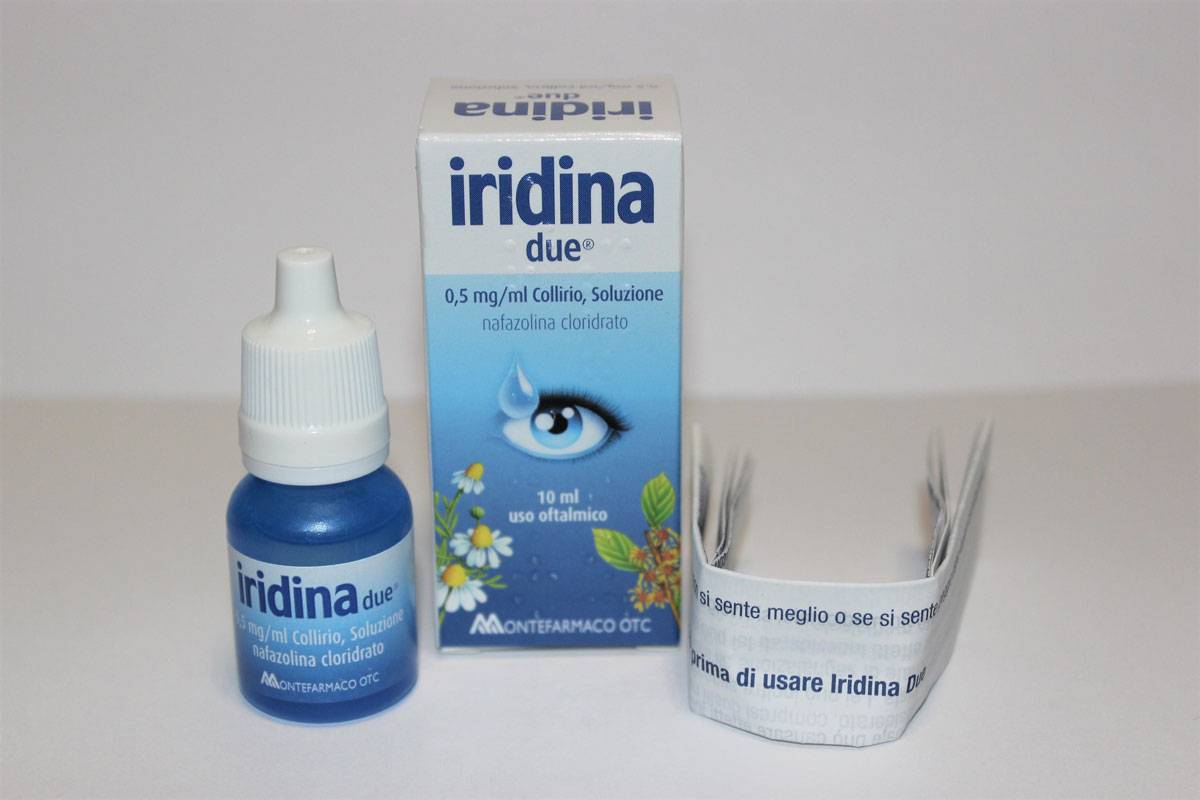 Капли для глаз иридина: инструкция по применению