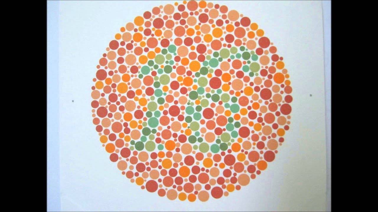 Ishihara test for color blindness